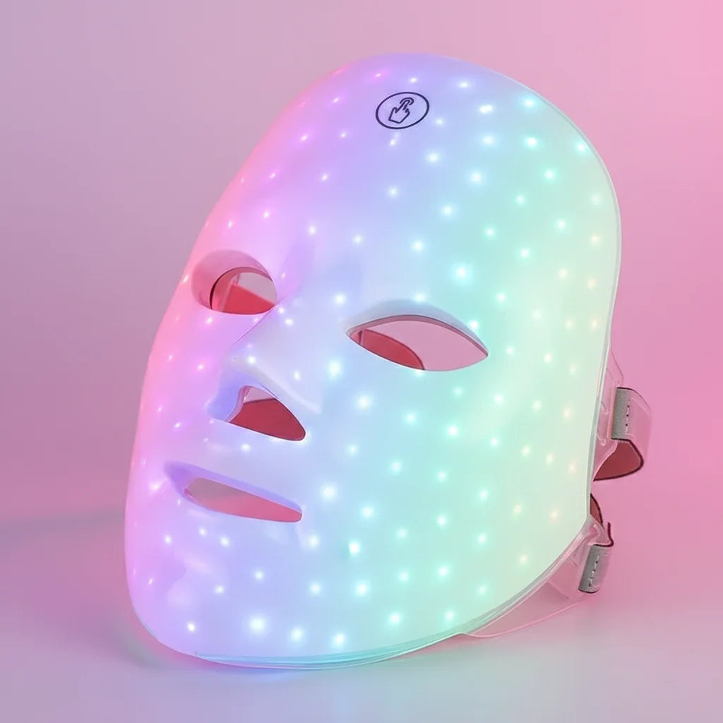The Bespoke Glow Ritual: 7-Color Wireless LED Mask for Luminous Skin Transformation Wrinkles Reducer