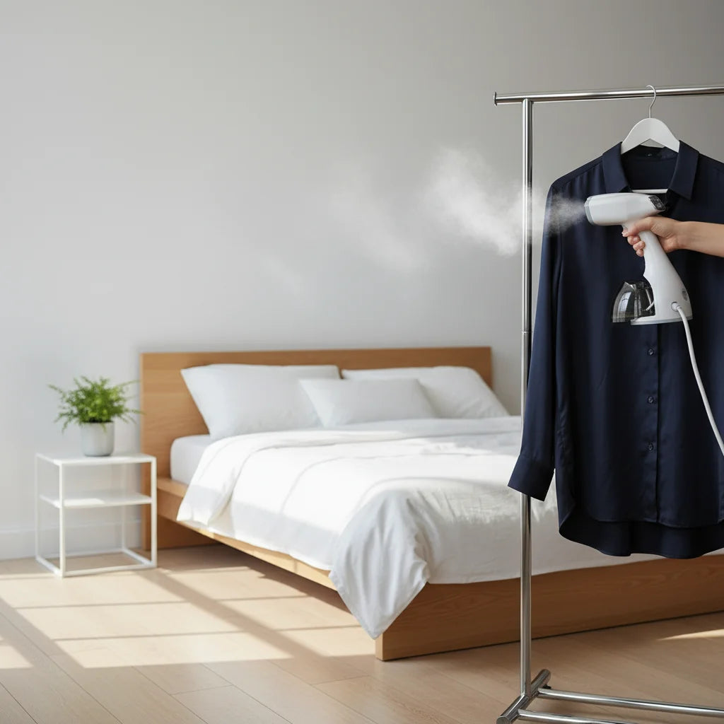 Effortless Polish: 1500W Travel Steamer for Impeccable Style
