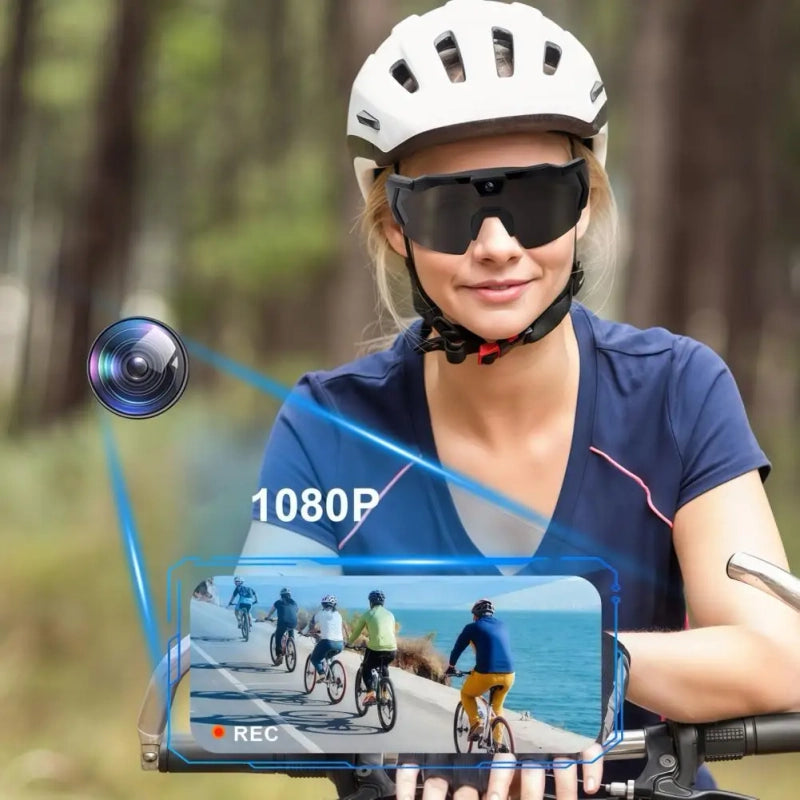 Unleash Your Adventure: Hands-Free 4K POV Smart Baseball Sunglasses