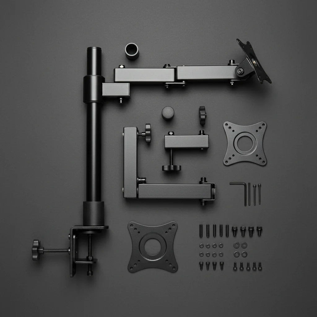 14-27 Inch monitor arm. Elevate Your Focus: Ergonomic Single Monitor Arm for a Streamlined Desk