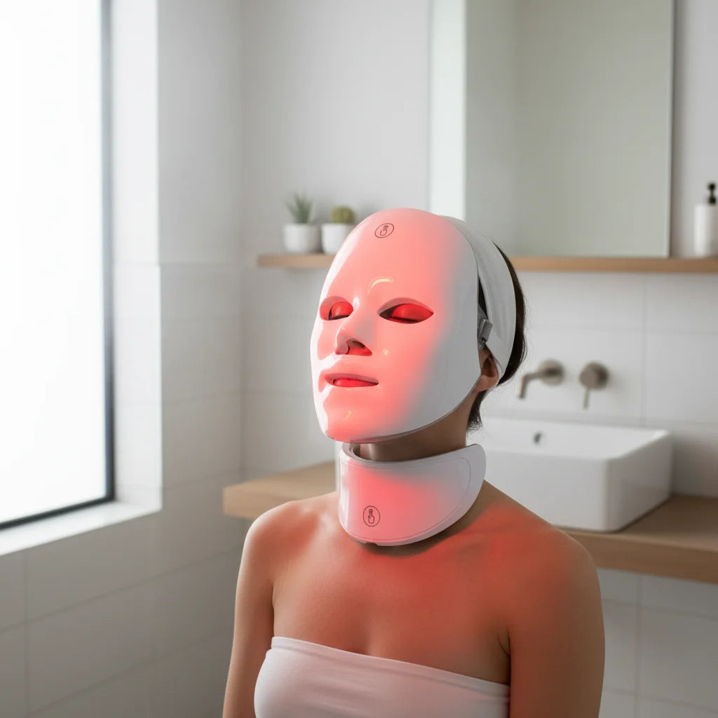 The Bespoke Glow Ritual: 7-Color Wireless LED Mask for Luminous Skin Transformation Wrinkles Reducer