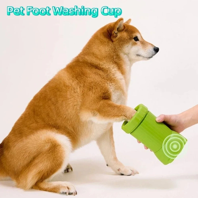 Automatic Paw Cleaner: Your Pet's Paws, Your Sparkling Home. Effortless.